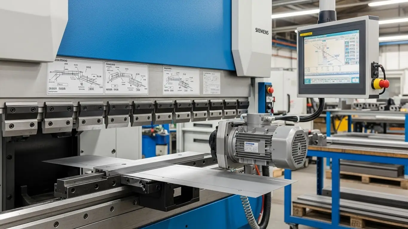 제어 캐비닛용 CNC 프레스 브레이크