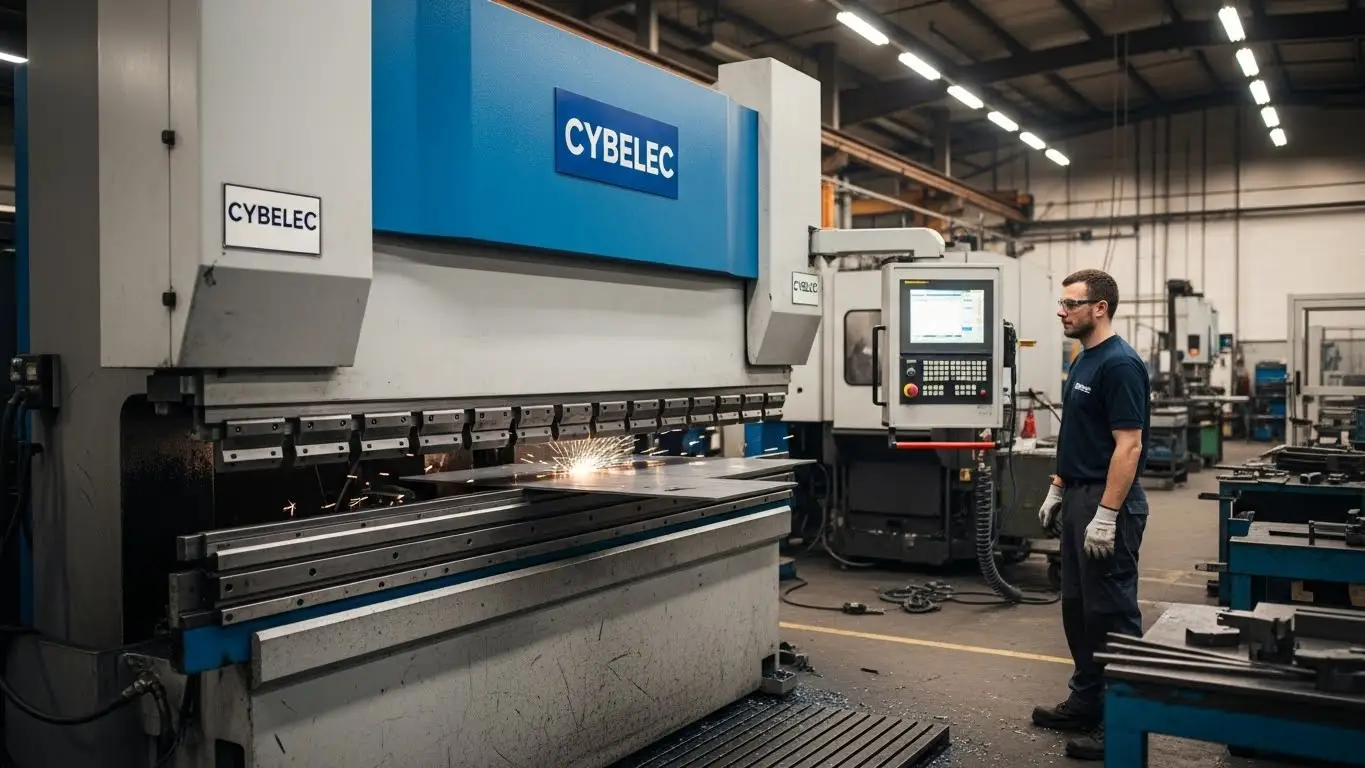 Пресс-тормоз Cybelec