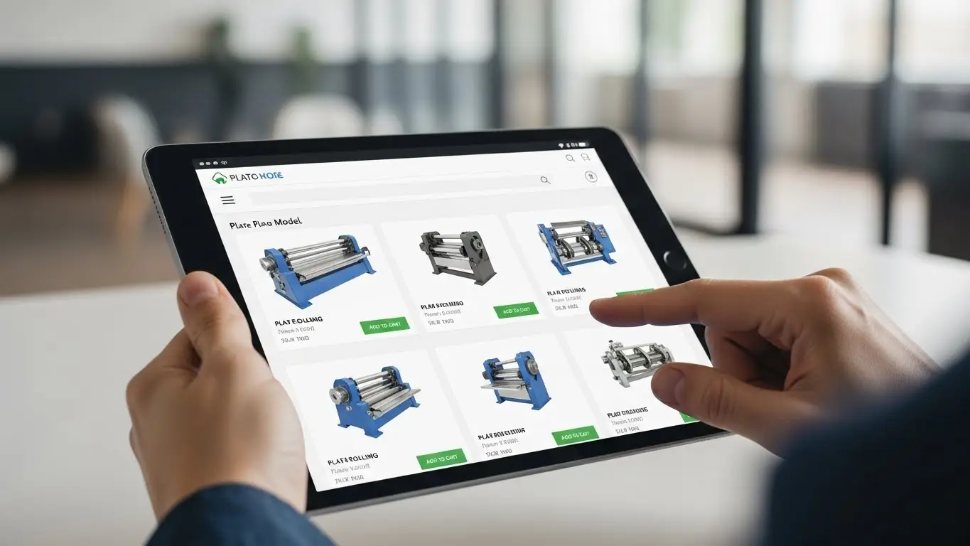 플레이트 롤링 머신을 온라인으로 구매하세요