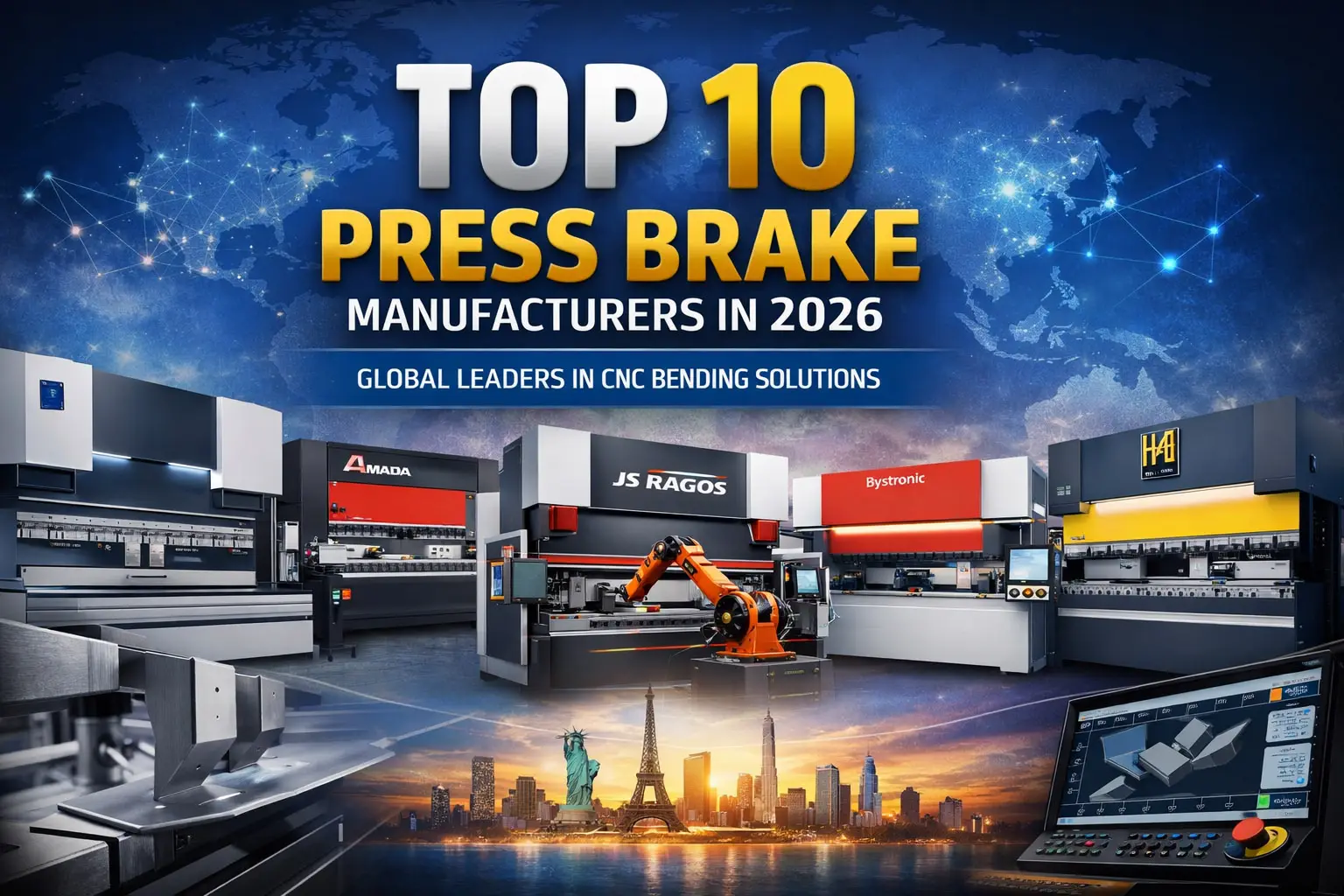 맨 위로 10 프레스 브레이크 제조업체 2026