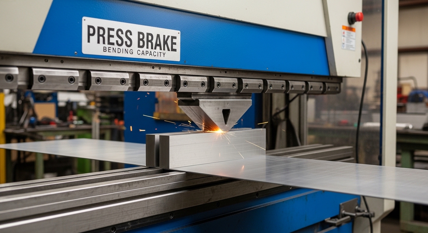 프레스 브레이크 굽힘 용량