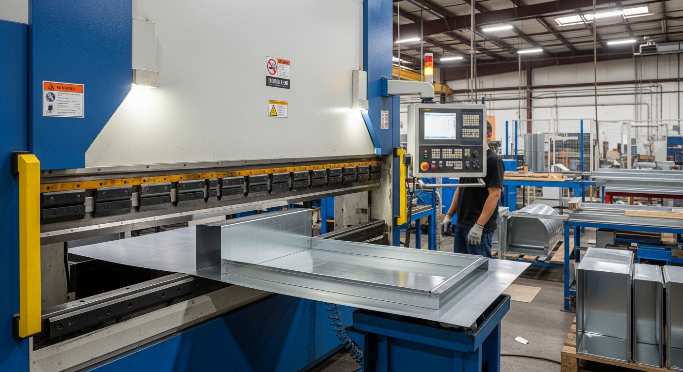 HVAC 제조용 CNC 프레스 브레이크