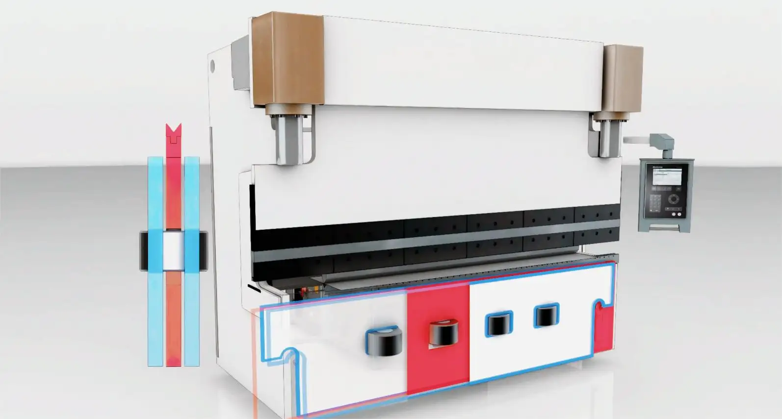 4000mm CNC 프레스 브레이크
