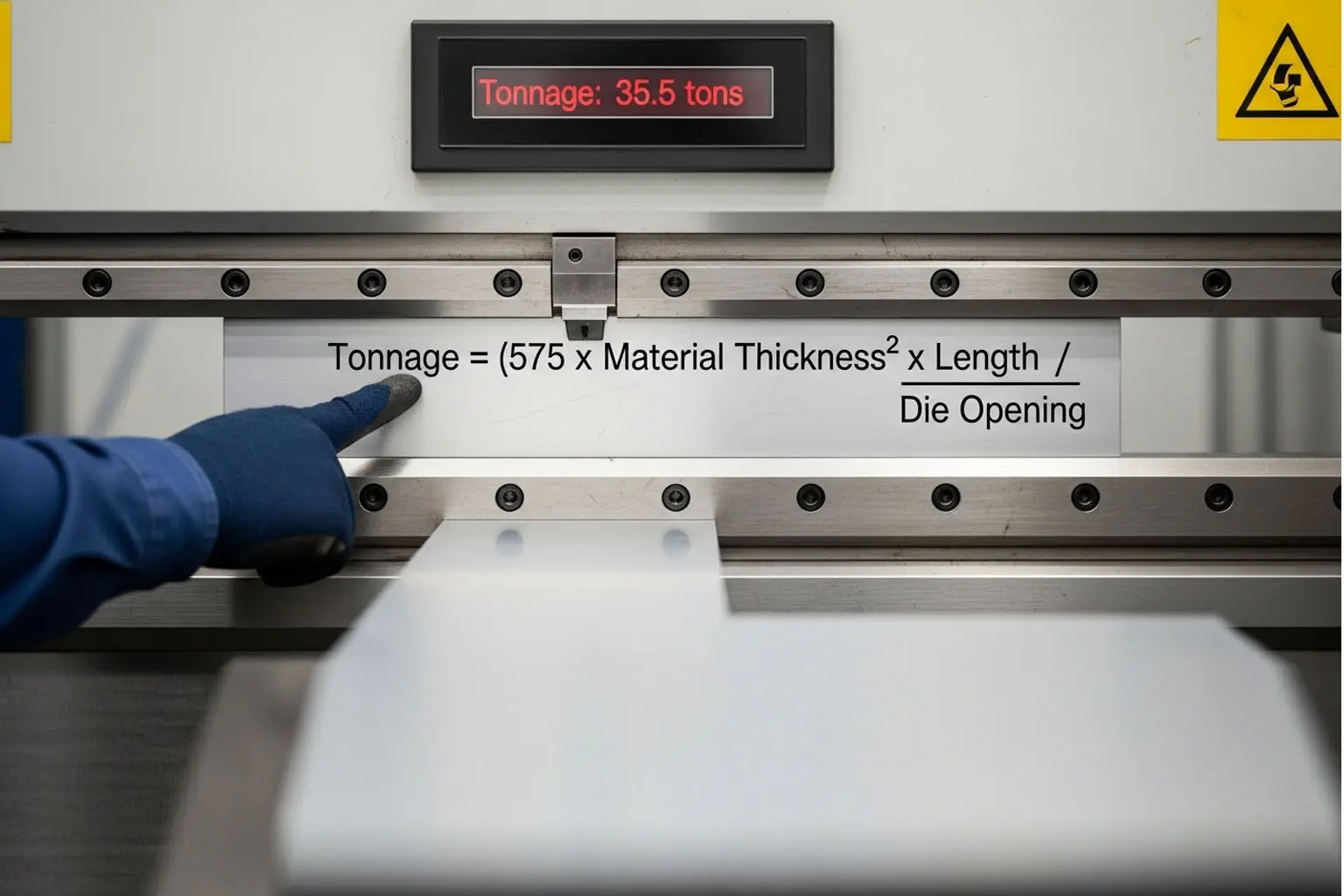 프레스 브레이크 톤수 계산 방법: 정확한 굽힘을 위한 실용 가이드